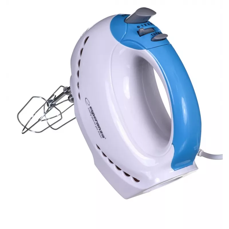 Batedeira manual Esperanza EKM010 300 W azul-claro, branco