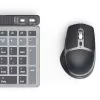 Conjunto de teclado e rato multi-dispositivo sem fios HAMA WKM-750 — preto, conectividade sem fios