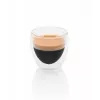 Conjunto de copos de café expresso Eta 80 ml transparente vidro borossilicato