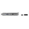 Chapa de slot DeLOCK 89934 com 1 x conector USB Type-C e 1 x conector USB Type-A