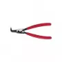 Knipex alicate de anéis de segurança exteriores A 01 para veios D.3-10mm 90° parafuso prisioneiro C.125mm