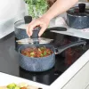Conjunto de panelas Russell Hobbs Nightfall Stone 3 peças 16/18/20 cm antiaderente