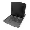 Consola de rack VALUE 26.99.0160 1U, 17 polegadas (43,2 cm) LCD 1280x1024, teclado/rato USB, preto