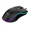 Rato gaming com fios aquecido ActiveJet AMY-W390 — ambidestro, ótico 2000 DPI, USB Type-A, 4 botões, preto