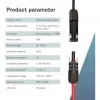 Cabo Digitus DK-SCEC66-0030 6 mm² 3 m MC4 Preto Vermelho
