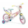 Bicicleta infantil Toimsa 12 polegadas modelo 1265 — design Barbie, rodas de 12 polegadas, adequada para crianças pequenas