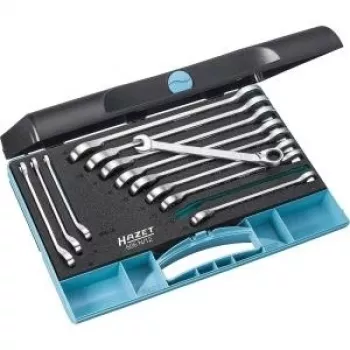 Hazet conjunto de chaves de caixa e forqueta 12 peças 8 - 19 mm 606N/12 (606N/12)