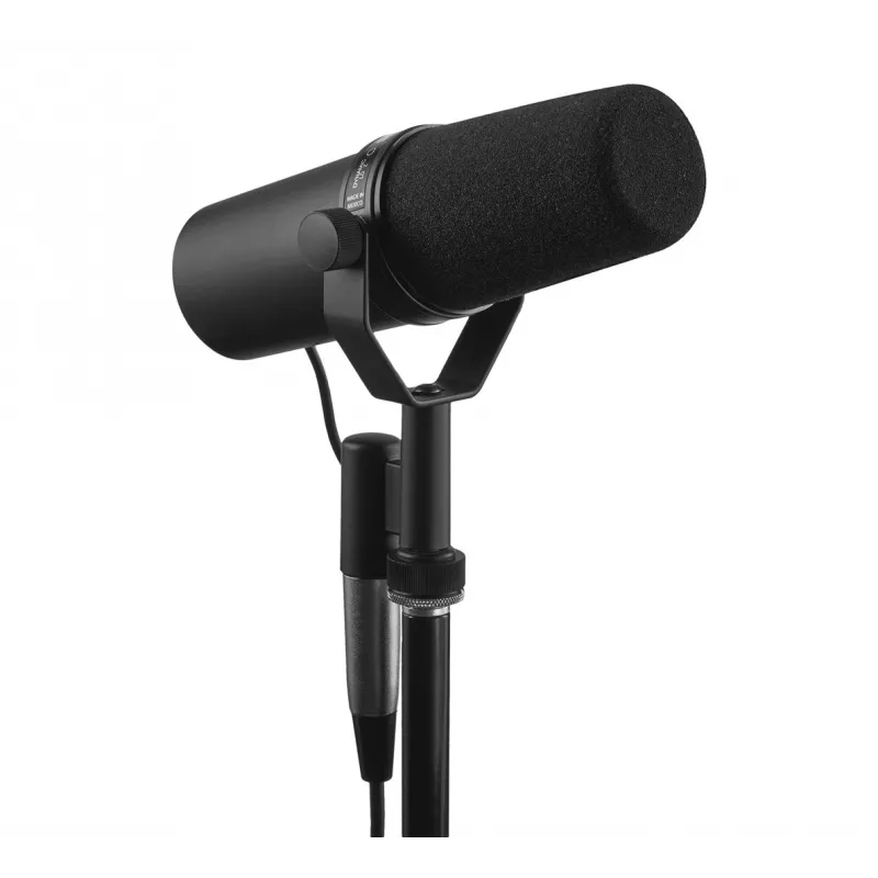 Shure SM7B microfone preto microfone de estúdio