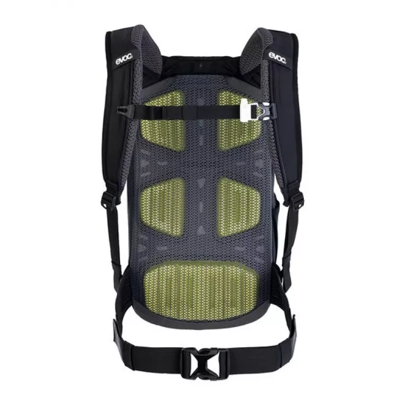 Mochila EVOC Stage mochila de bicicleta preto nylon, polirratan