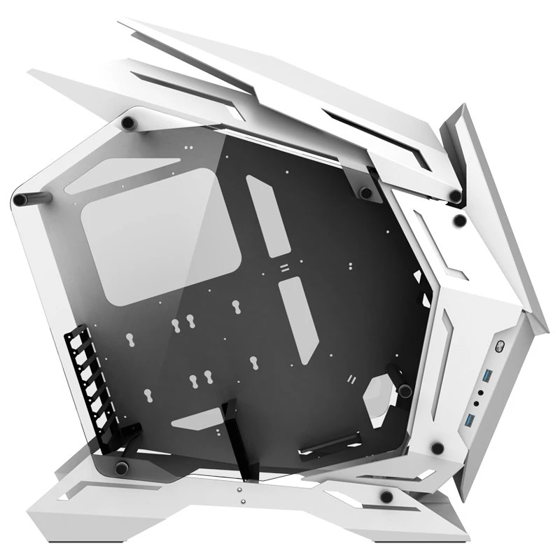 Jonsbo MOD3 - PC - branco - ATX - EATX - ITX - micro ATX - alumínio - gaming - 17 cm (MOD3 WHITE)