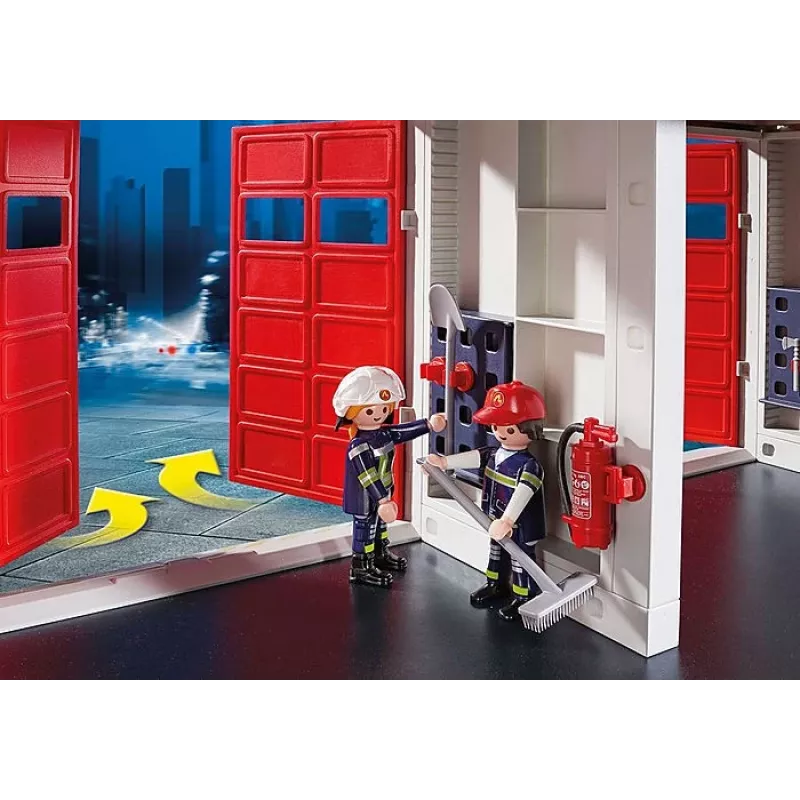 Conjunto de figuras Grande Quartel de Bombeiros 9462