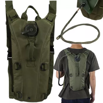 Mochila militar de hidratação Extralink 3L com bexiga de água