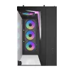 Caixa para computador Darkflash TH285 (preto) + 4 ventoinhas