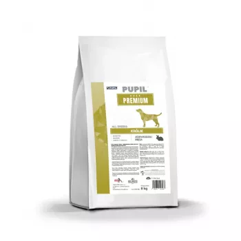 PUPIL Premium Todas as Raças Coelho - Alimento seco para cães - 8 kg