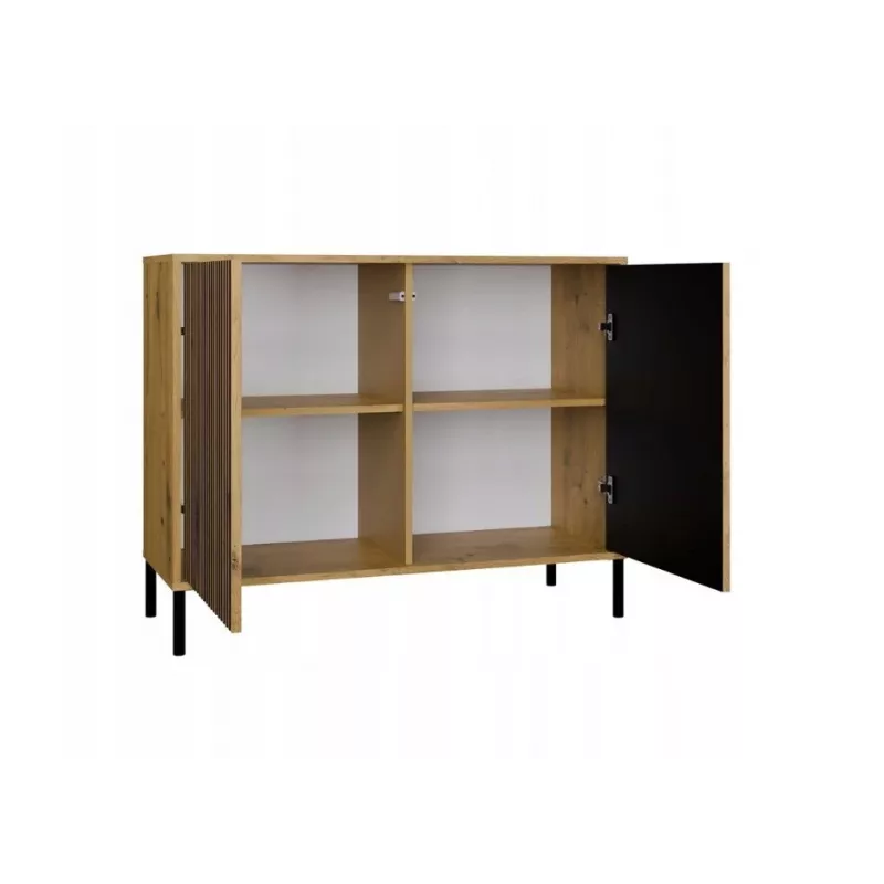 Cómoda estreita KAMARO 2D, cor caxemira