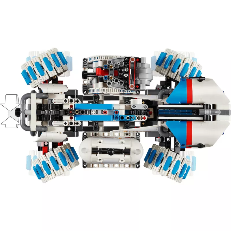 LEGO Technic 42211 Lunar Outpost rover lunar, conjunto de construção, 1082 peças, 10+