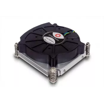 Inter-Tech K-6 - Processador - dissipador - 8 cm - LGA 1151 (Socket H4), LGA 1155 (Socket H2), LGA 1156 (Socket H) - 1200 rpm - 3000 rpm (88885490)