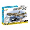 Blocos de construção Cobi Lockheed P-38H Lightning Set 5763 — maquete à escala, modelo de avião colecionável