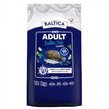 BALTICA Excellent Sensitive Ostseefisch raças grandes e extra grandes - comida seca para cães - 12 kg