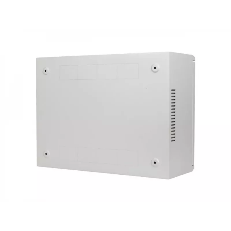 Armário rack 19 polegadas Lanberg 4U+3U 540x200mm, perfil baixo, montagem na parede, cinzento