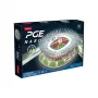 Puzzle 3D cubicfun PGE National LED Model 306-L541H — modelo arquitetónico em papel com iluminação LED