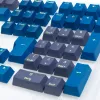 Conjunto de keycaps Ducky PBT Double-Shot Daybreak — layout DE