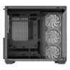 Caixa de PC DeepCool CG530 4F Midi Tower preta — vidro temperado, ATX/ITX/Micro ATX, 3 ventoinhas de 120mm, USB-C