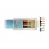 Cabo série DeLOCK 63914 USB Type-C RJ45 3 m azul