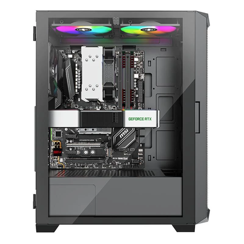 Caixa|XILENCE|ATX/micro ATX/Mini-ITX|preto|Midi Tower|PC|XG161