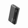 Power Bank CANYON PB-240, 25000mAh PD140W powerbank com ecrã, tamanho 160,0x82x27 mm, peso 508±10g, cinzento-escuro