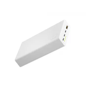 Powerbank Green Cell 20000mAh 22,5W branco PowerPlay20s 3x USB-C PD QC 3.0