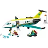 LEGO City Avião de resgate 60465 – pequeno conjunto de construção de avião de resgate, 403 peças, 4 minifiguras, idade 6+
