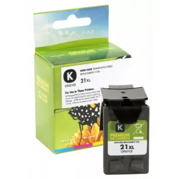 Static Control compatível Hewlett-Packard 21XL (C9351CE) preto, 475 páginas