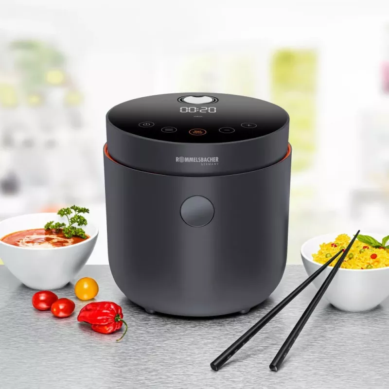Rommelsbacher MRK 500 panela de arroz 2 L 500 W grafite