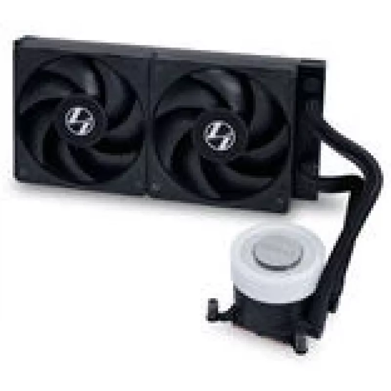 Refrigerador líquido All-in-One Lian Li GA II LITE 12 cm preto