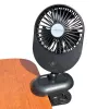 Ventilador Esperanza EHF103K, ventilador USB compacto, PRETO