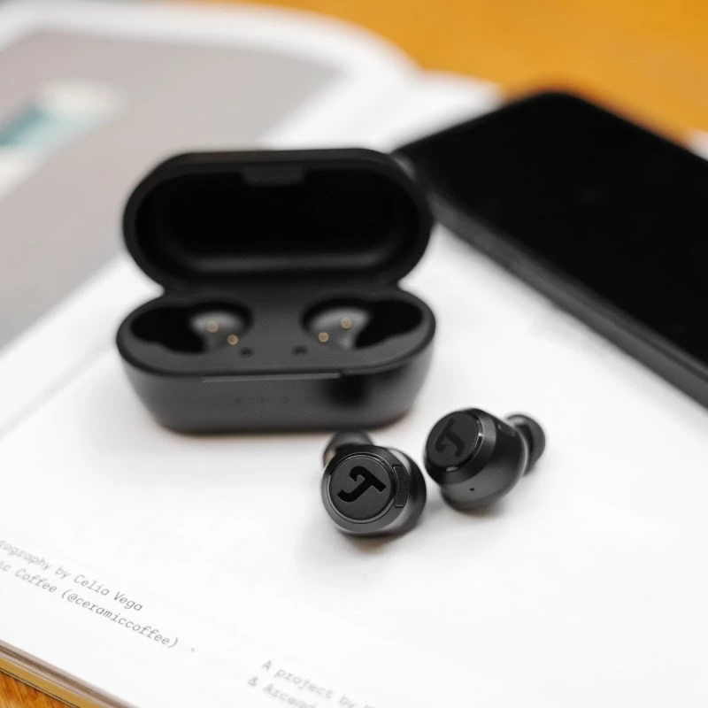 Teufel REAL Blau TWS 3 Headset sem fios In-Ear chamadas/música Bluetooth preto