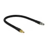 Cabo coaxial DeLOCK 0,4 m SMA/SMA CFD400 LLC400 preto