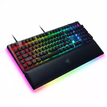 Teclado mecânico Razer BlackWidow V4 Tenkeyless Hot-Swap com switches laranja
