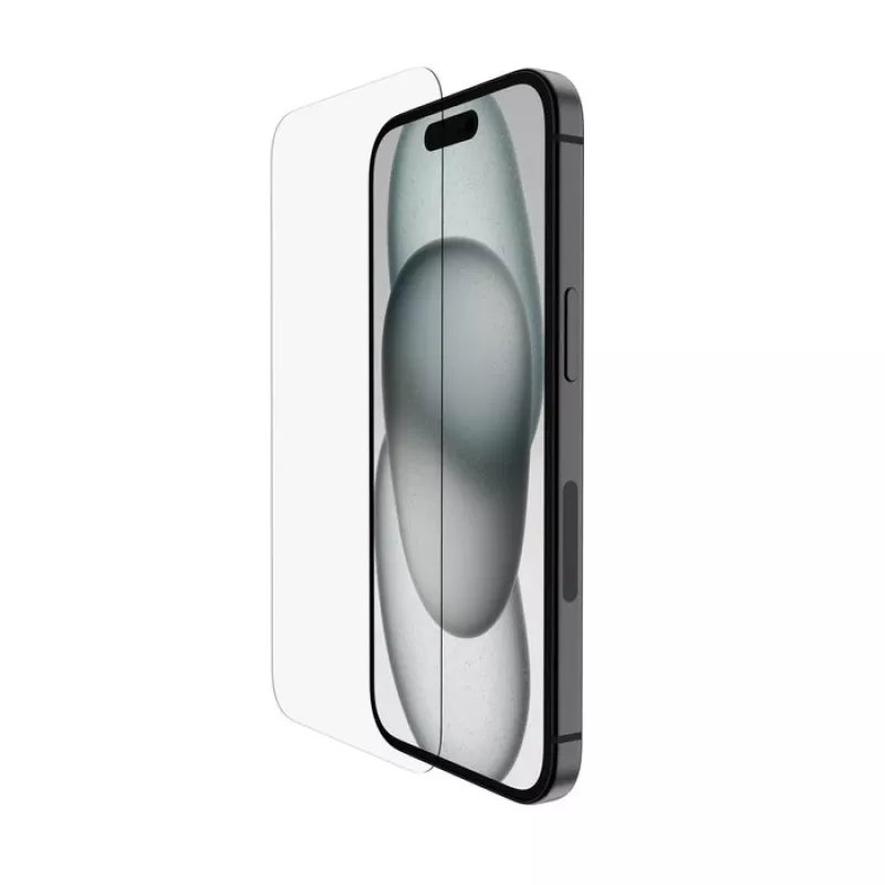 Proteção de ecrã Belkin ScreenForce para iPhone 16 resistente a choques e riscos