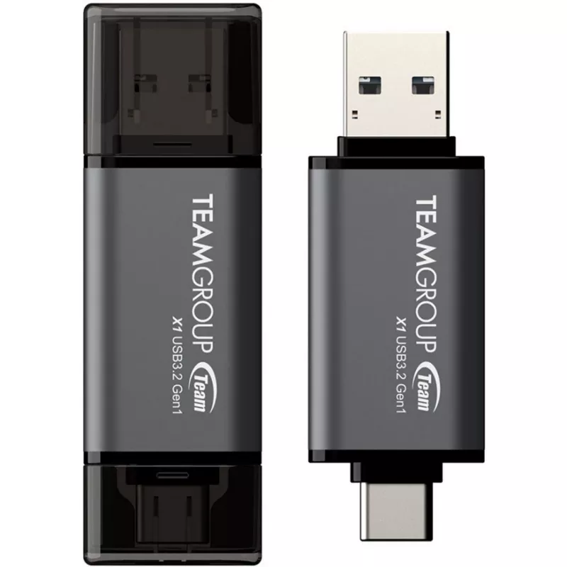 Pen Team Group X1 64 GB USB 3.0 unidade dupla – Pen USB – 64 GB (TX1364GC01)