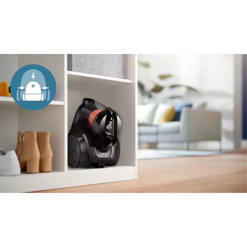 Aspirador Philips série 1000 XB1142/10 1,3 L aspirador de chão a seco 800 W sem saco