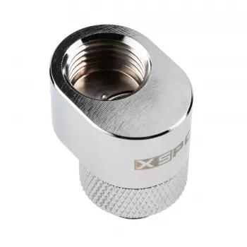 Adaptador de compressão angular XSPC G1/4 deslocamento 7 mm, cromado