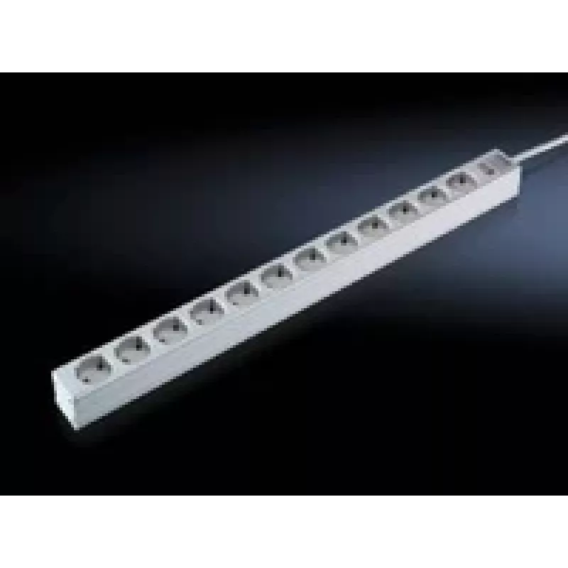 Extensão de energia Rittal 7240.310 2m 12 tomadas AC interior cinzento