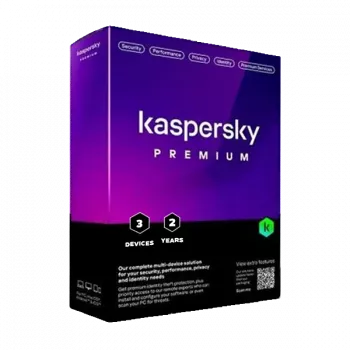 Kaspersky Premium + Apoio ao cliente | 3 dispositivos | 2 anos | UE