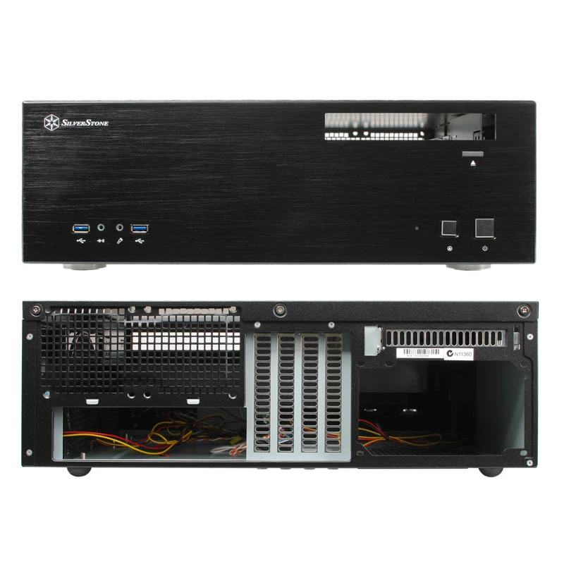 SilverStone SST-GD04B USB 3.0 Grandia Desktop - preto