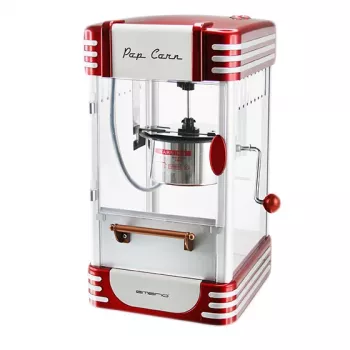 Máquina de pipocas Emerio POM-120650 360W vermelho prateado 50g