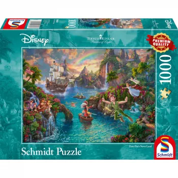 Puzzle Schmidt Spiele Disney Peter Pan 1000 peças Cartoons
