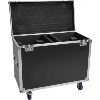 Flightcase Roadinger para 2x IP TMH-H760 com rodas – mala de transporte protetora