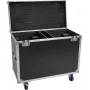 Flightcase Roadinger para 2x IP TMH-H760 com rodas – mala de transporte protetora